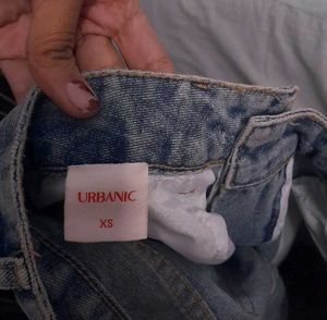 Light Wash Wide Leg Jean