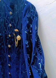 Blue 💙 Sherwani New Branded ,🎉💐