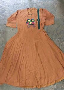 Rajwadi one piece Flaired Kurti