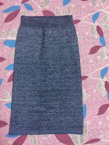 Shimmer Knit Pencil Skirt