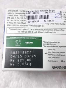 Garnier Skin Naturals, Night Cream, Anti-Dark Spot