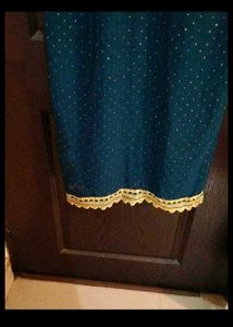 Teal Blue Festive Kurta