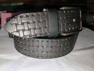 Genuine leather belt