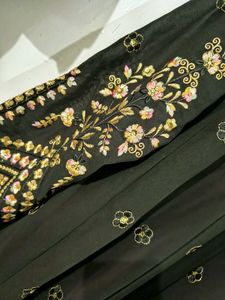 Beautiful Black Embroidered Kurta Set