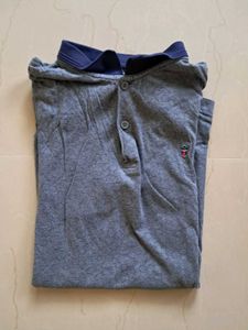 Men's Grey Polo Shirt