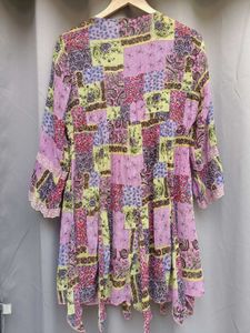 Y2k Paisley Print Dress