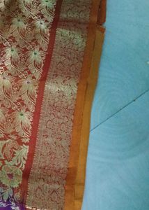 multi colour pure kanchi pattu saree