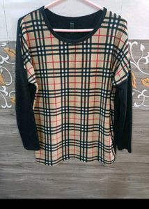 Combo Mesh Top &amp; Oversized T-shirt