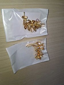 Floral Gold Brooch Pins -2