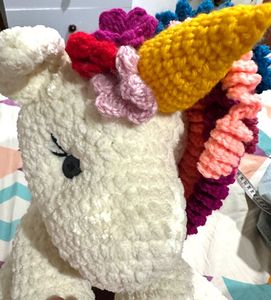 Crochet Unicorn Plushie Amigurumi