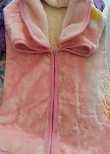 Zippable Blanket Cum Swaddle For 0 To 12 Months