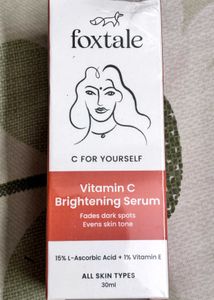 ✨ Foxtale Vitamin C Brightening Serum (30ml) ✨Bran