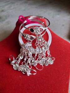 Baby Silver Bangles O To 1 Year