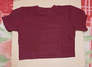 Party Short Sleeves Crop Top with Pleated Mini