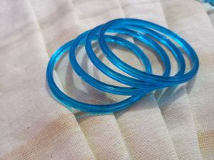 Blue Bangle Set