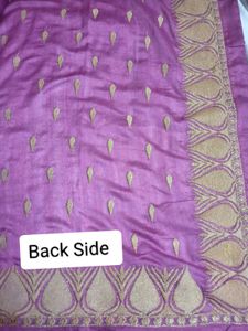 🥳OFFER PRICE! Fancy Saree With Blouse,Heavy Pallu