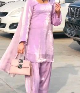 Viral Glossy Lavender Fabric💜