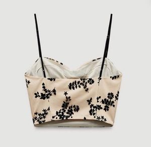 Zara Burn Out Combination Top