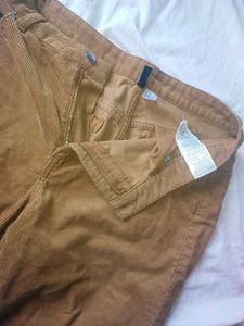 H&amp;M brown Corduroy trousers