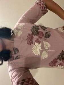 Floral Print Kurta