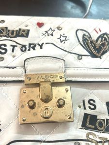 ALDO Hand Painted sling Bag( Pre Owned)