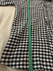 Checkered Spread CollarCasual Shirt