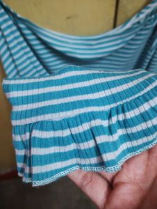 Striped Off-Shoulder Top