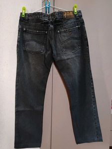 AJ Jeans with Tiger Graphic