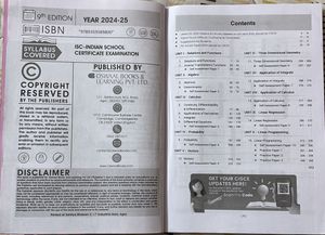 ISC Question Bank Mathematics