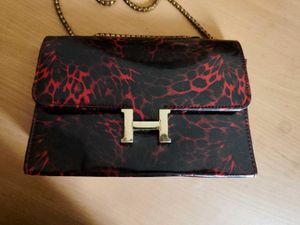 Classic Partywear Leopard Print Bag