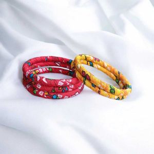 handmade fabrics bangles.