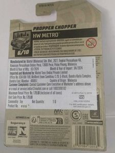 Hot Wheels Propper Chopper
