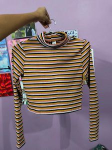 H&M Stripes Full Pullover