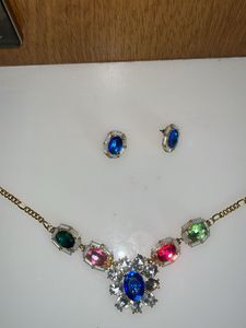 Colorful Gemstone Jewelry Set