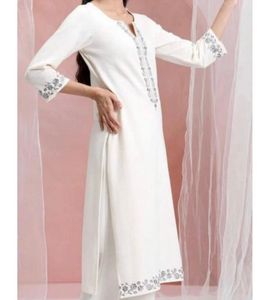 Elegant Embroidered Kurta Set