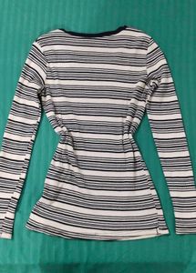 Striped Long Sleeve Top