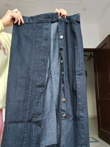 Midi Length Skirt