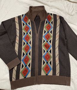 Men Vintage Sweater/ Jacket