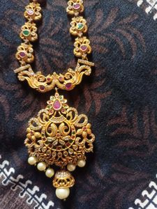 Necklace Set With Earrings And 2 Chains COMBO!