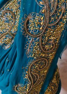 aari tari work saree available need dry clean