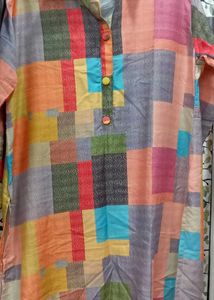 Colorful Patchwork Kurta