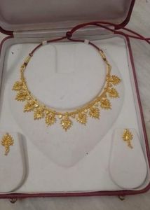 Beautiful Golden Jewellery Set