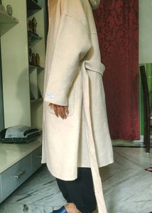 Hooded Long Overcoat