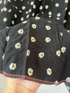 Trendy Layered Flowy Skirt