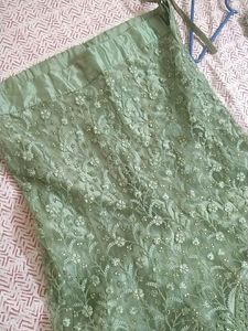 Mint Green Bride&#39;s Maid Lehanga