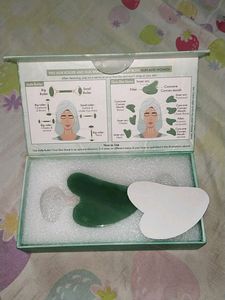 Face Sculpting Jade Roller &amp; Gua Sha Set