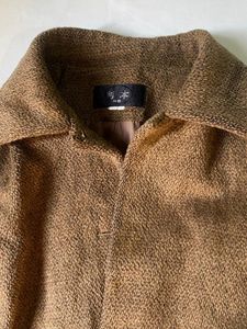ANGORA Brown Textured Coat