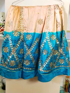 Gotta Patti Work Rajputi Dress