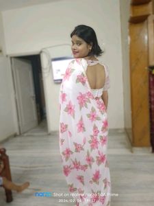 Saree With Stitch Blouse