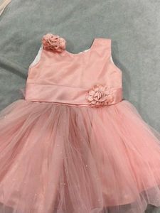 Adorable Pink Girls Dress